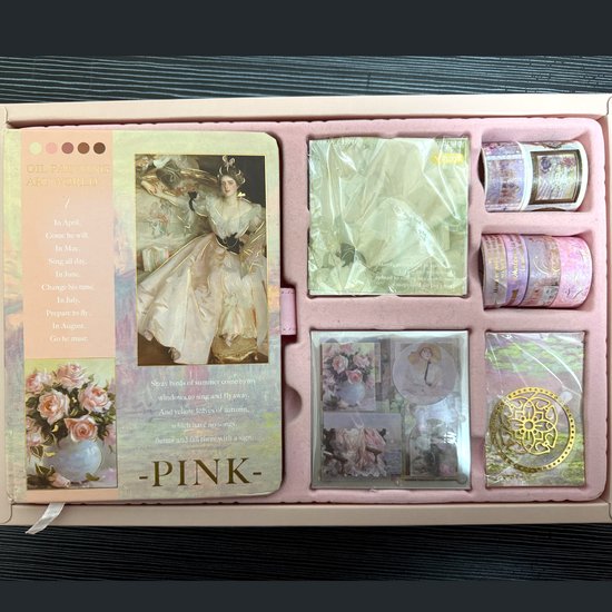 Dagboekset – 196 pagina’s – met stickers en washi tape — 0787056232868 — 10