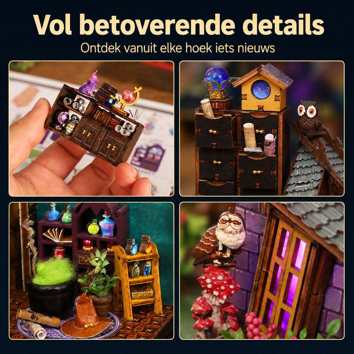 Strange Castle details en verlichting