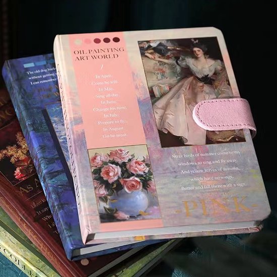 Dagboekset – 196 pagina’s – met stickers en washi tape — 0787056232868 — 6