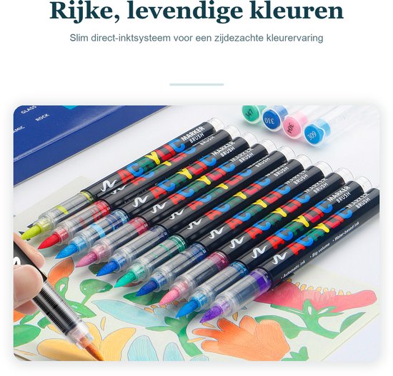 Acrylstiften voor creatieve projecten