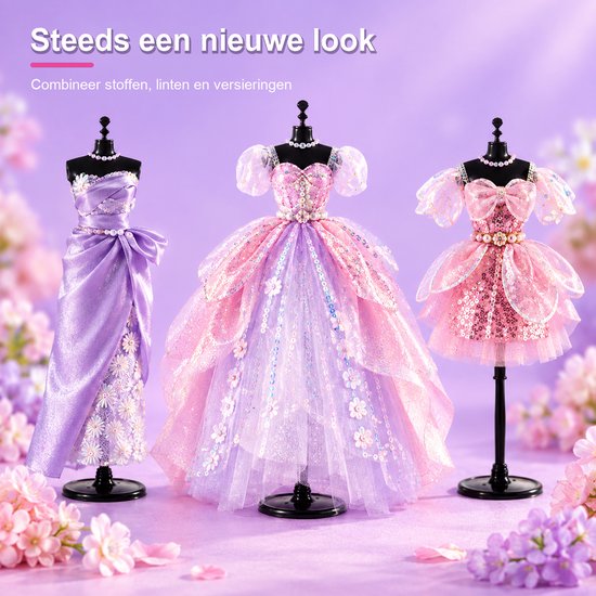 Modeontwerpset – 2000+ onderdelen – met 6 paspoppen — 8721398055329 — 4